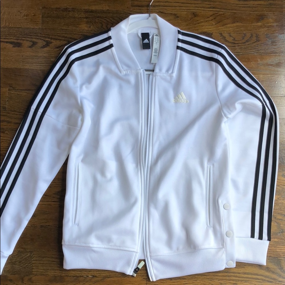 Addidas White Jacket S Never Worn